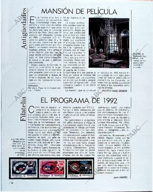 BLANCO Y NEGRO MADRID 22-09-1991 página 92