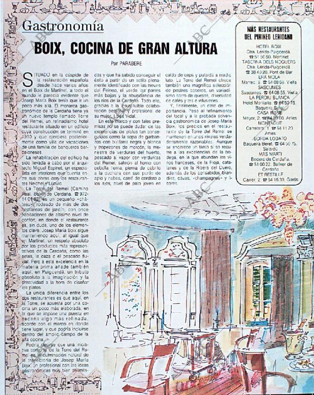 BLANCO Y NEGRO MADRID 22-09-1991 página 94