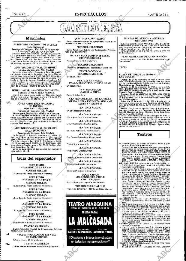 ABC MADRID 24-09-1991 página 100