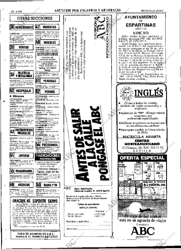 ABC SEVILLA 25-09-1991 página 80
