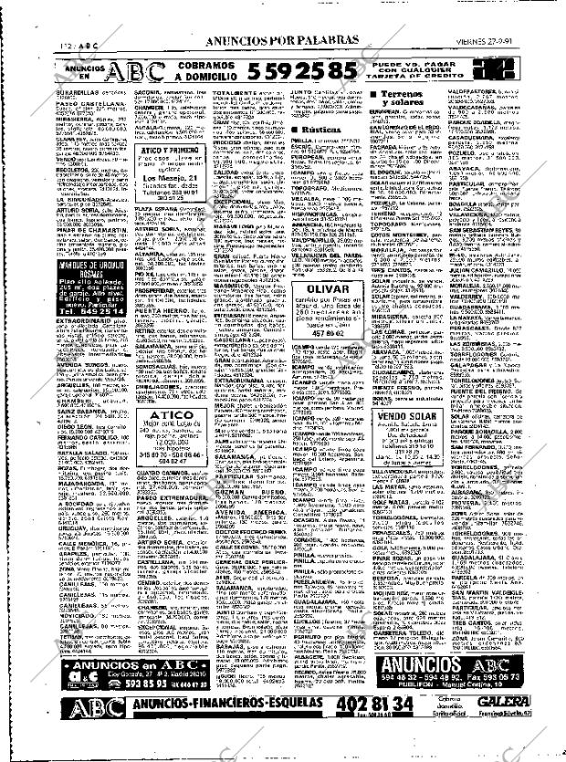 ABC MADRID 27-09-1991 página 112