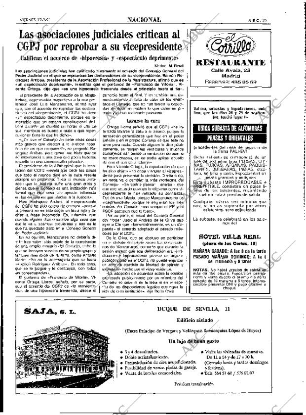 ABC MADRID 27-09-1991 página 25