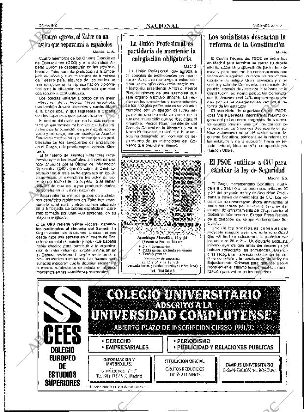 ABC MADRID 27-09-1991 página 28