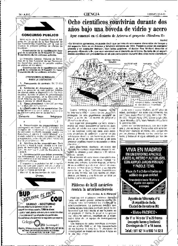 ABC MADRID 27-09-1991 página 56