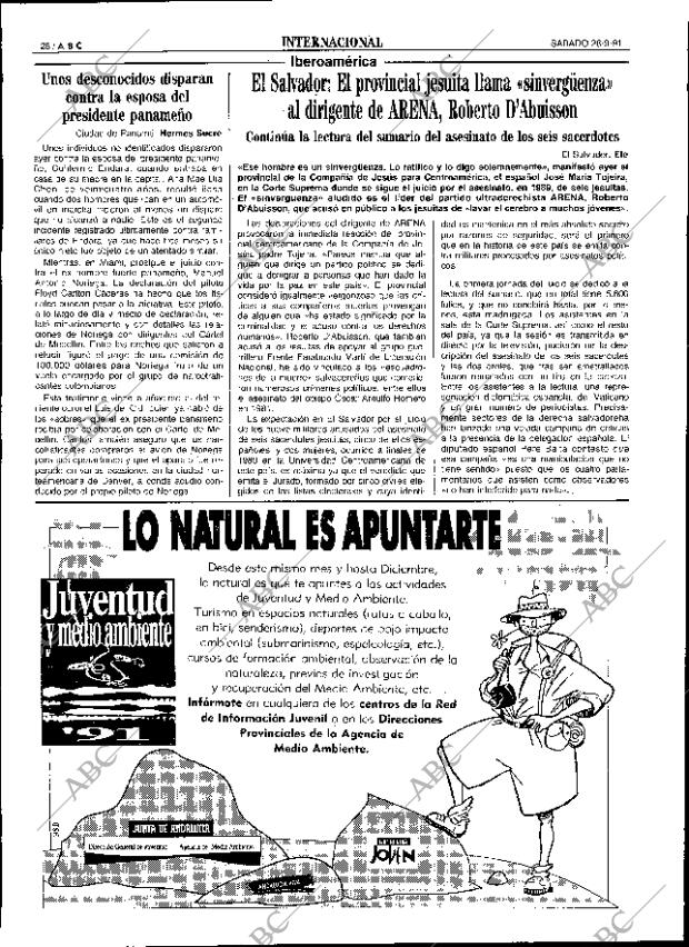 ABC SEVILLA 28-09-1991 página 28