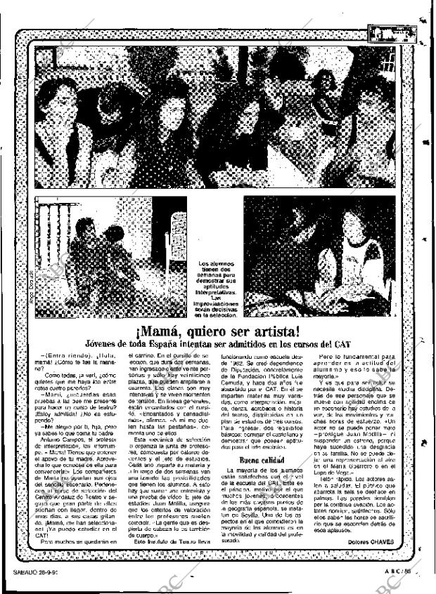 ABC SEVILLA 28-09-1991 página 85