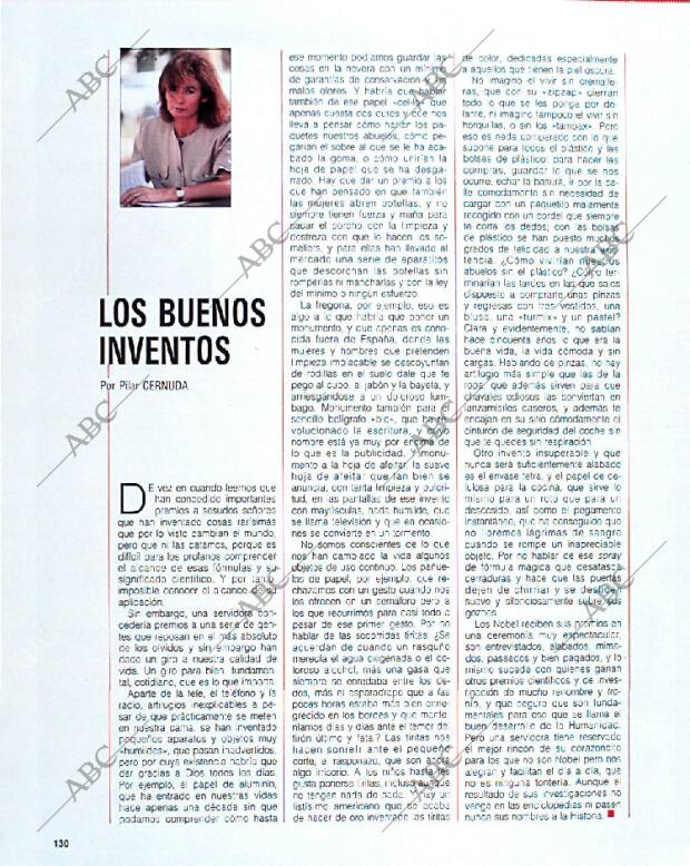BLANCO Y NEGRO MADRID 29-09-1991 página 130