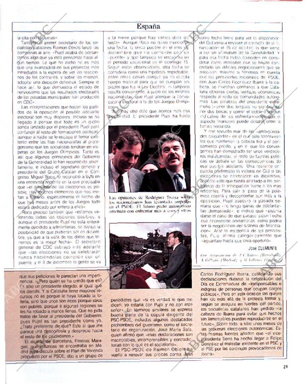 BLANCO Y NEGRO MADRID 29-09-1991 página 21