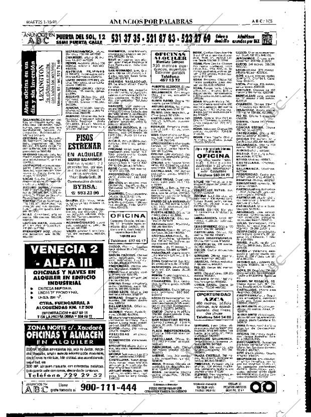 ABC MADRID 01-10-1991 página 105