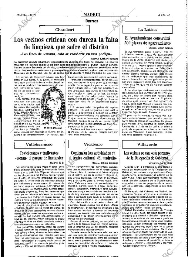 ABC MADRID 01-10-1991 página 47