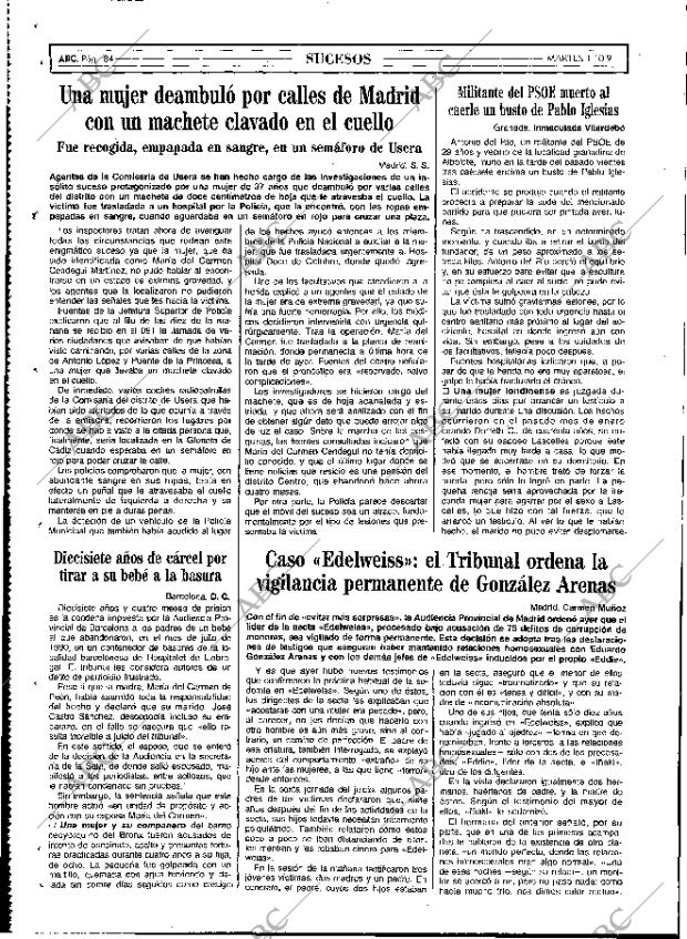 ABC MADRID 01-10-1991 página 84