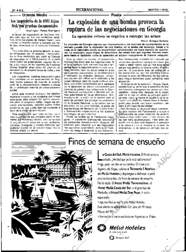 ABC SEVILLA 01-10-1991 página 28
