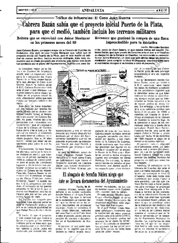 ABC SEVILLA 01-10-1991 página 37