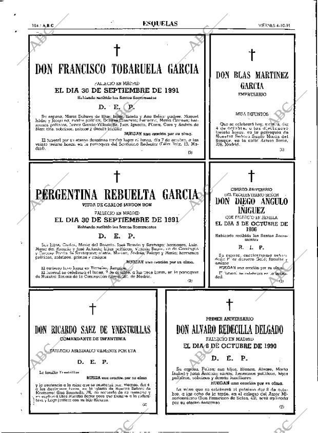 ABC MADRID 04-10-1991 página 104