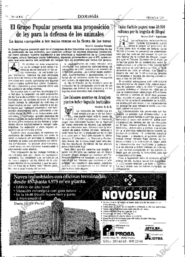 ABC MADRID 04-10-1991 página 76
