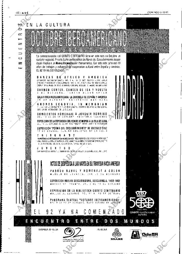 ABC MADRID 06-10-1991 página 102