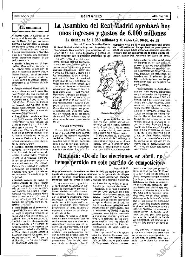 ABC MADRID 06-10-1991 página 107