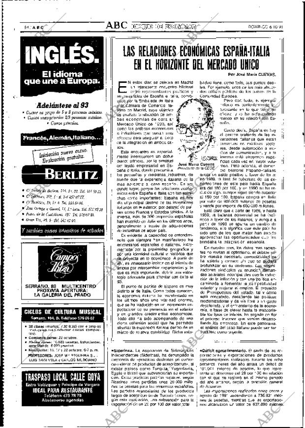 ABC MADRID 06-10-1991 página 84