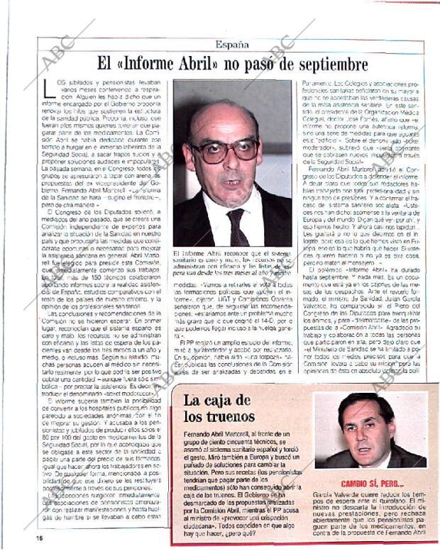 BLANCO Y NEGRO MADRID 06-10-1991 página 16