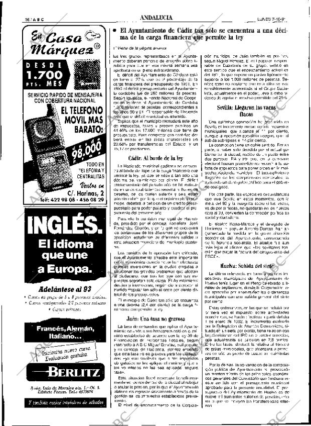 ABC SEVILLA 07-10-1991 página 36