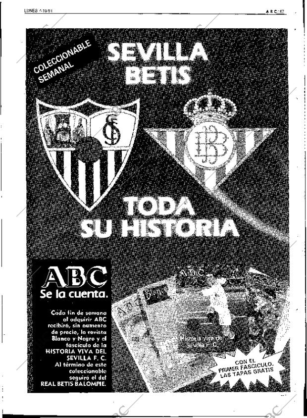 ABC SEVILLA 07-10-1991 página 67