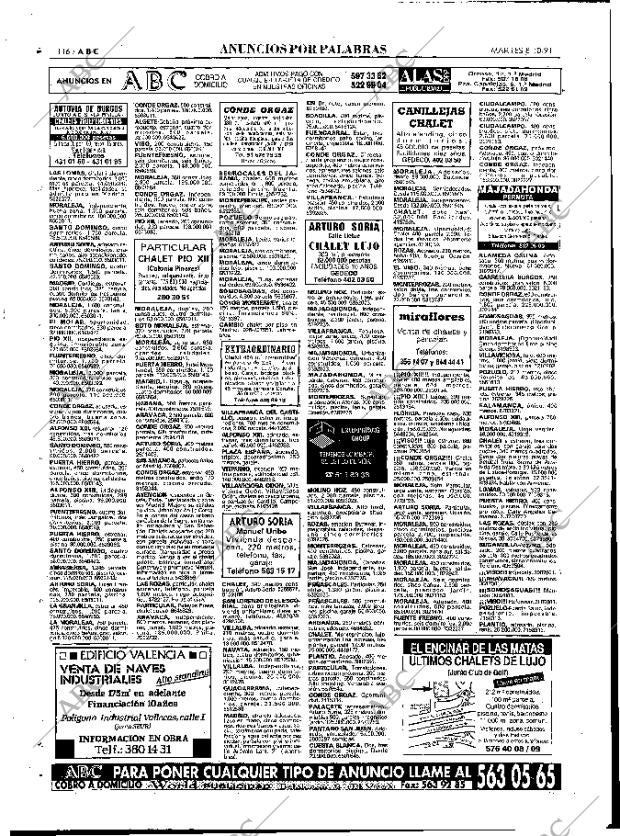 ABC MADRID 08-10-1991 página 116