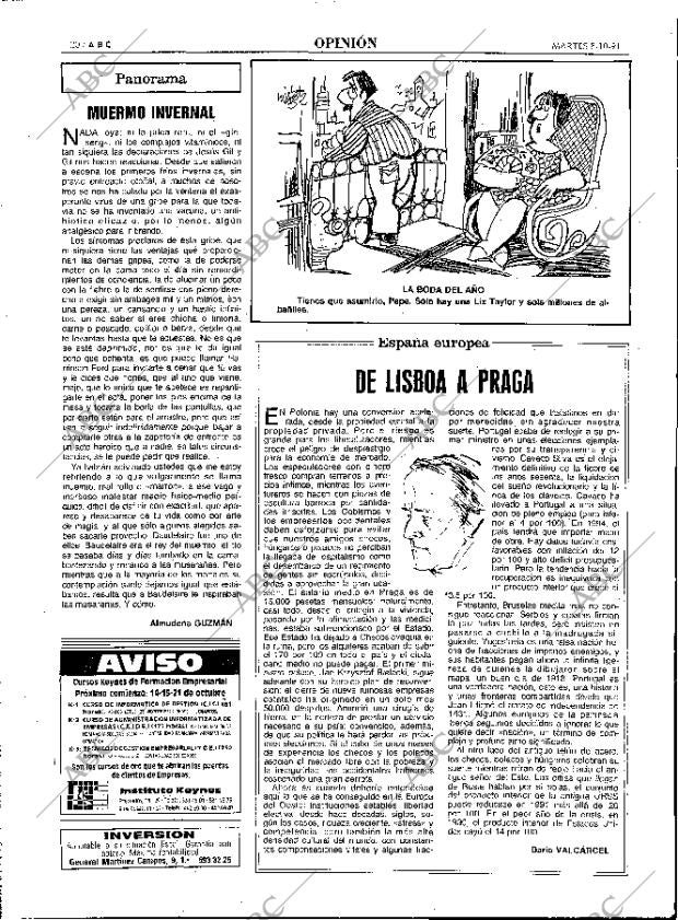 ABC MADRID 08-10-1991 página 20