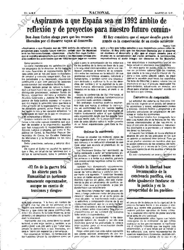ABC MADRID 08-10-1991 página 22
