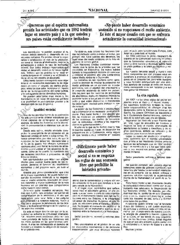 ABC MADRID 08-10-1991 página 24