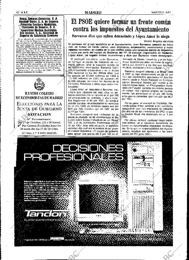 ABC MADRID 08-10-1991 página 42