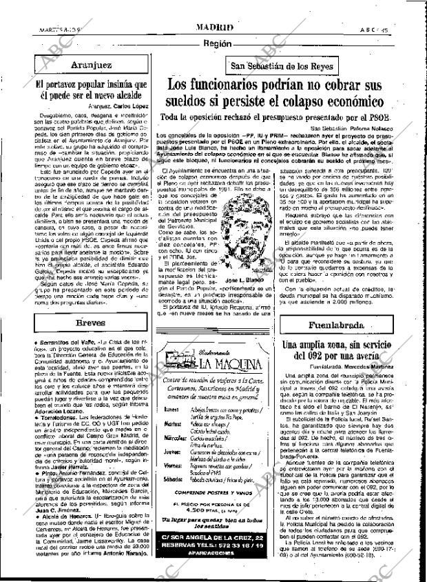 ABC MADRID 08-10-1991 página 45