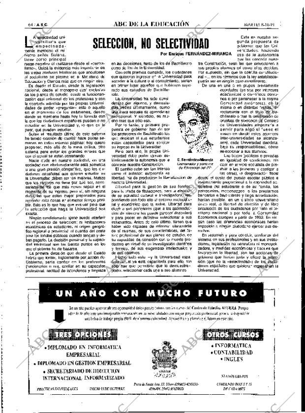 ABC MADRID 08-10-1991 página 64