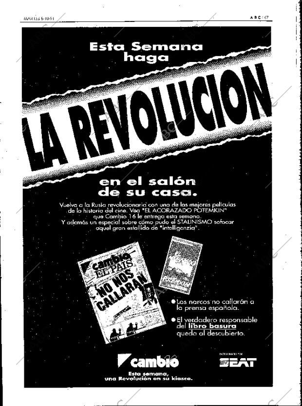 ABC MADRID 08-10-1991 página 67