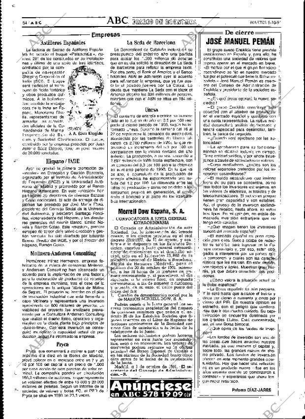 ABC MADRID 08-10-1991 página 84