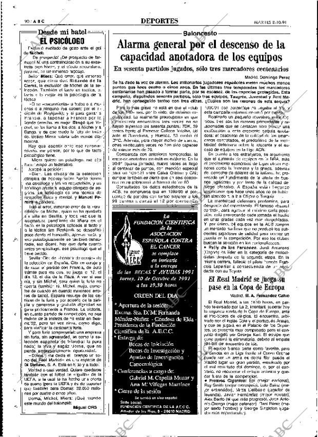 ABC MADRID 08-10-1991 página 90