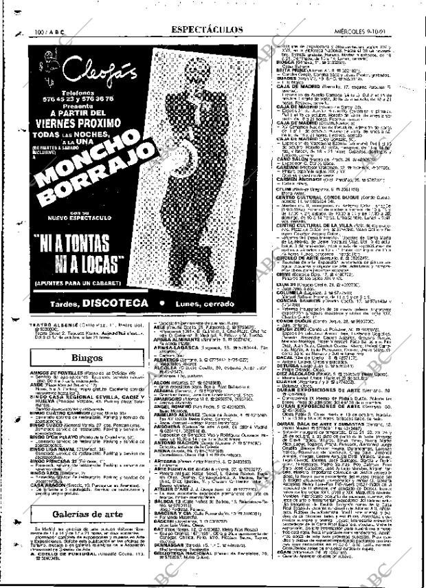 ABC MADRID 09-10-1991 página 100