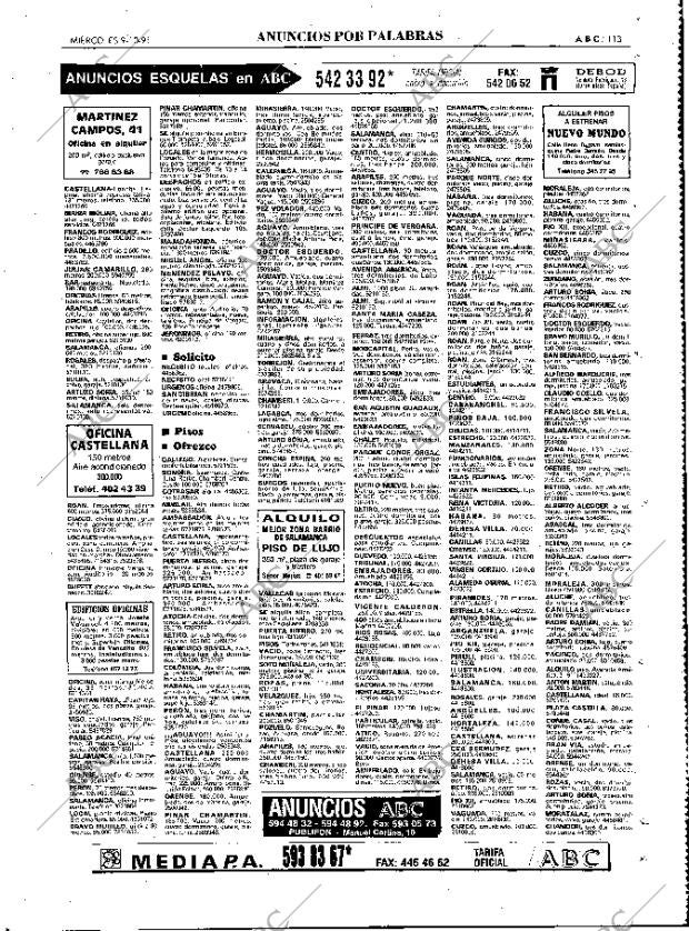 ABC MADRID 09-10-1991 página 113