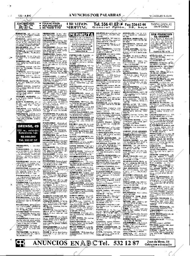 ABC MADRID 09-10-1991 página 120