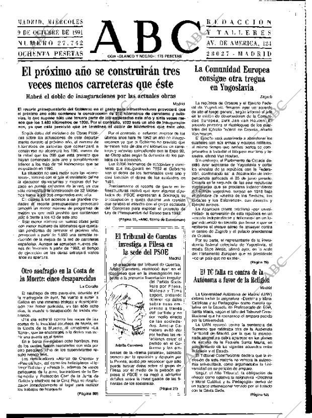 ABC MADRID 09-10-1991 página 13