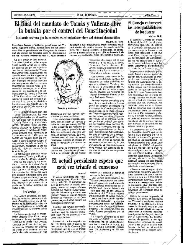 ABC MADRID 09-10-1991 página 19