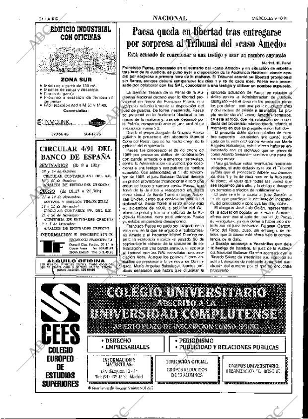 ABC MADRID 09-10-1991 página 24
