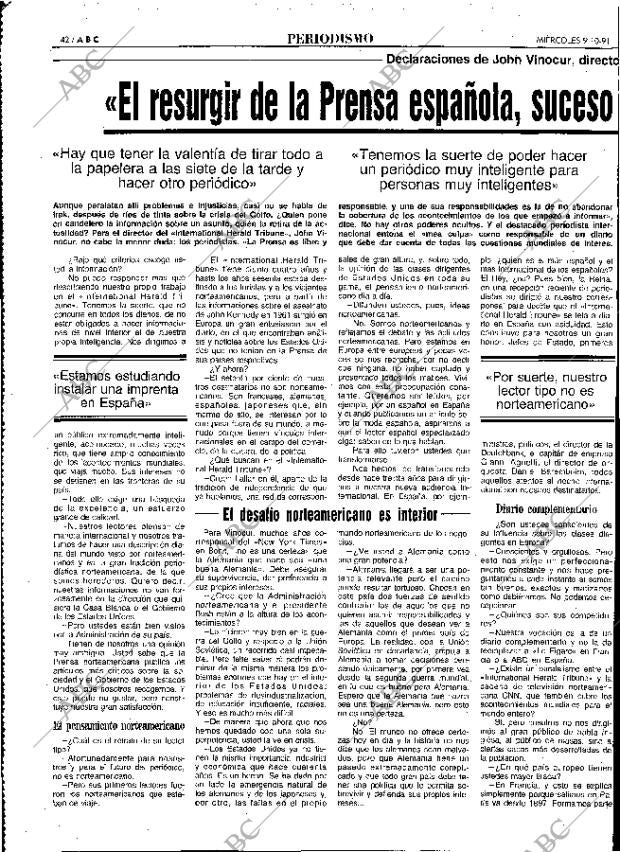 ABC MADRID 09-10-1991 página 42