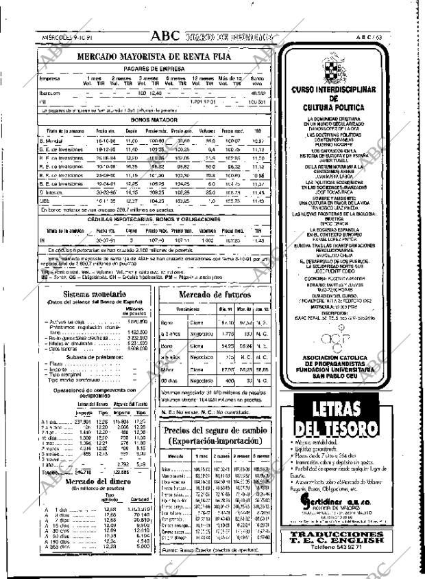 ABC MADRID 09-10-1991 página 63