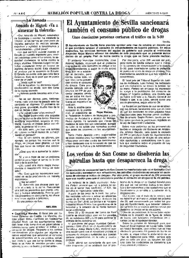 ABC MADRID 09-10-1991 página 70