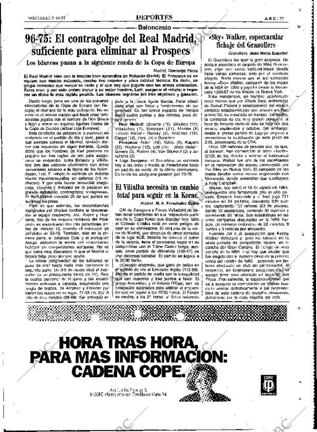 ABC MADRID 09-10-1991 página 77