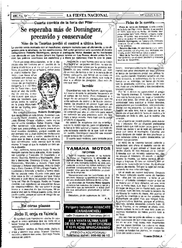ABC MADRID 09-10-1991 página 84
