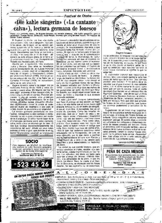 ABC MADRID 09-10-1991 página 96
