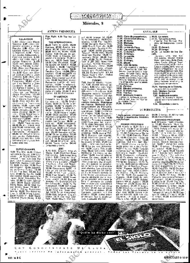 ABC SEVILLA 09-10-1991 página 102