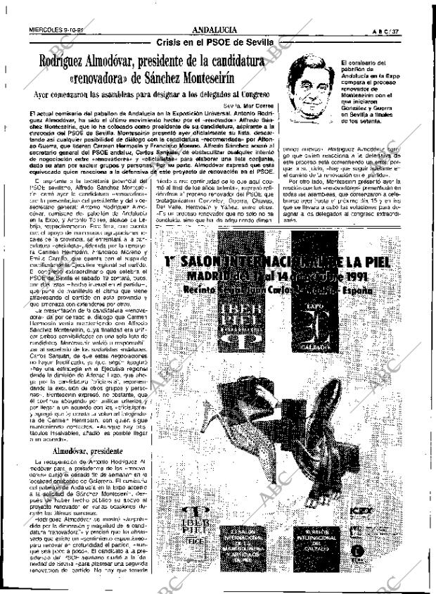 ABC SEVILLA 09-10-1991 página 37