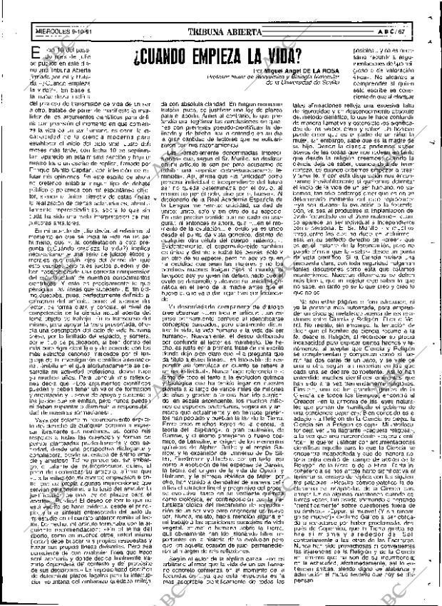ABC SEVILLA 09-10-1991 página 67